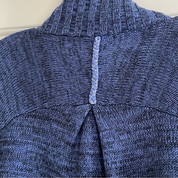 Ivivva Lululemon Girls Blue Wrap Star Knit Cardigan - Picture 5 of 8